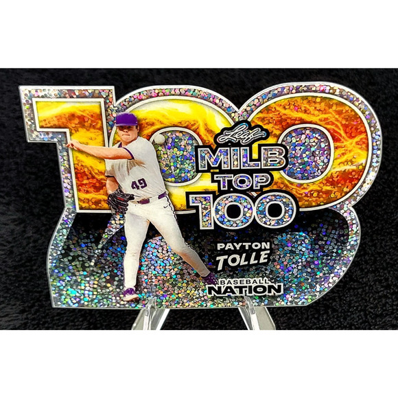 2025 Payton Tolle 1/1 MILB Top 100 Boston Red Sox Top Prospect RARE - Picture 1 of 3